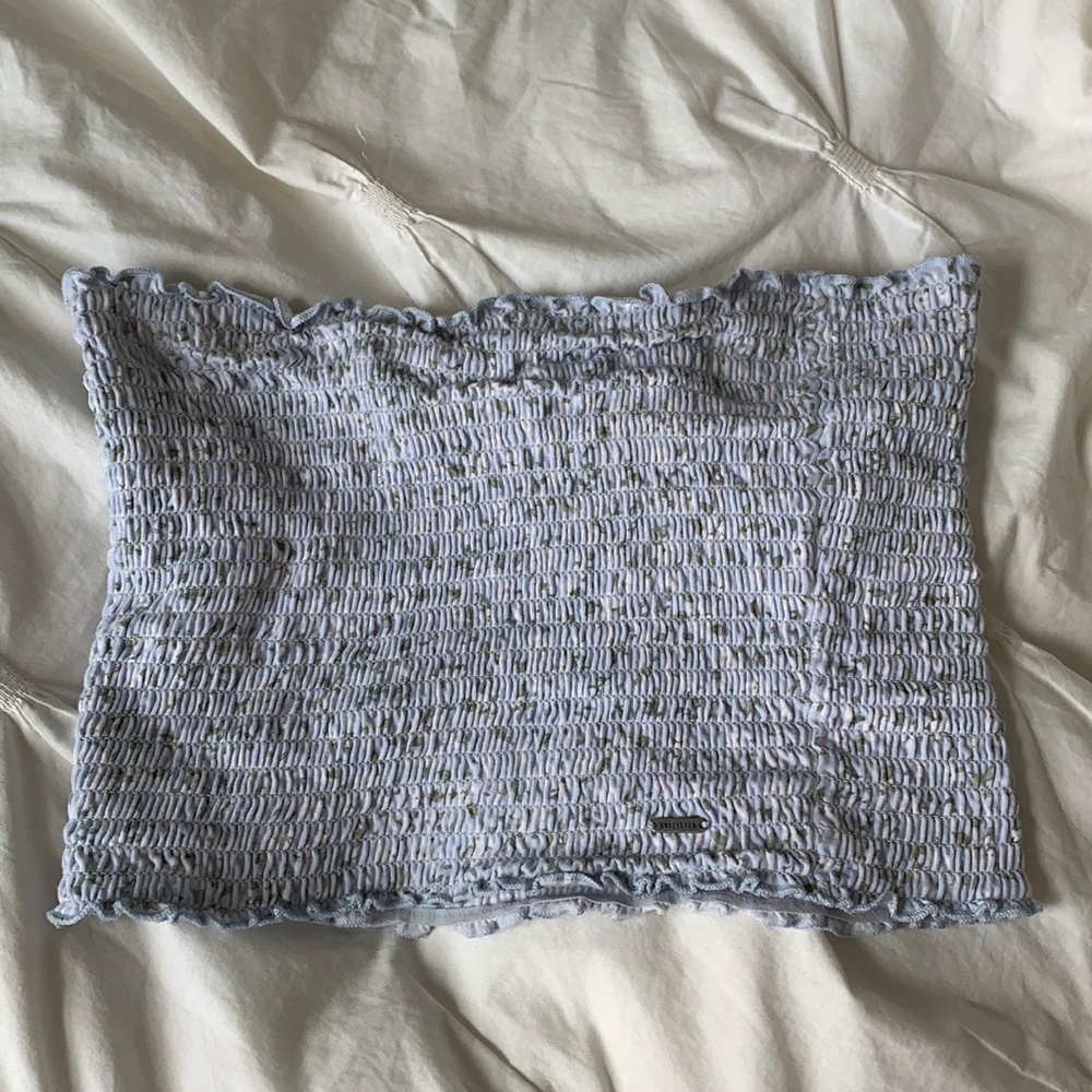 Hollister Floral Filly Tube Top